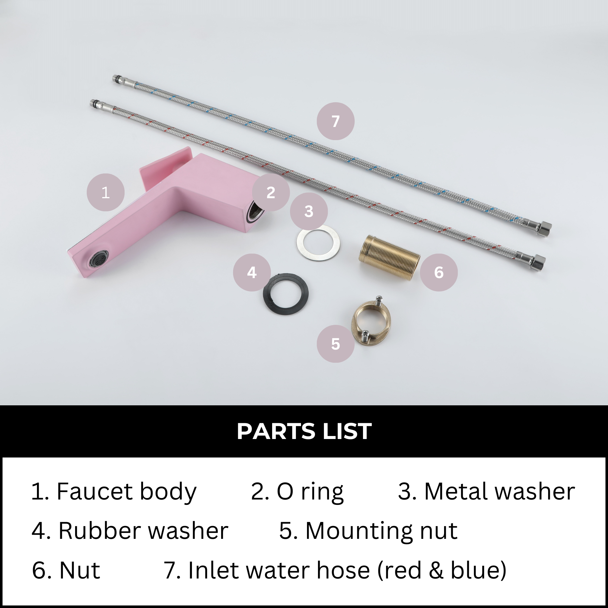 Rainly fairy tale faucet parts