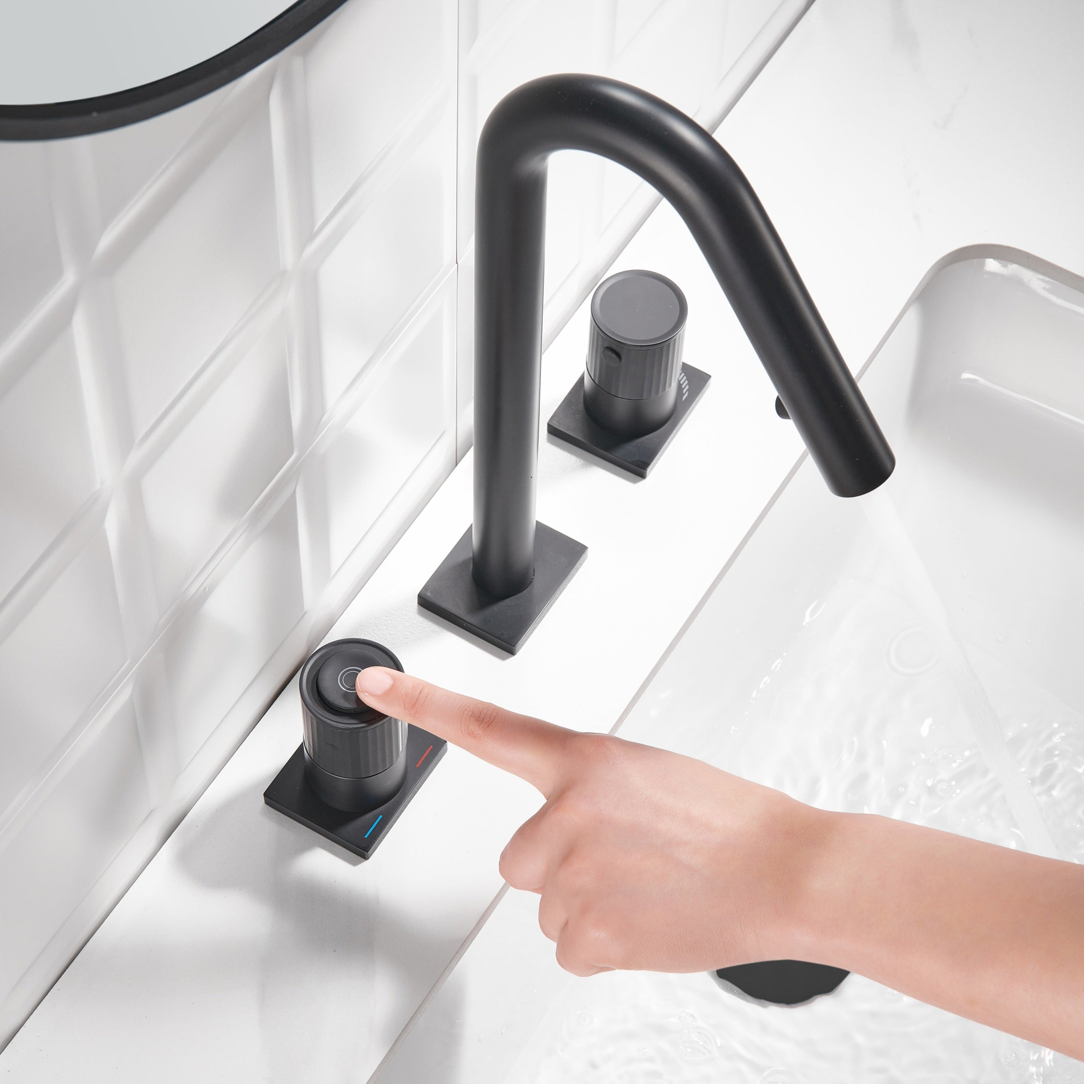 Rainly faucet once-upon-a-time series push button